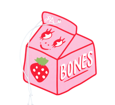 Air Freshener Bones Lizzie Armanto Pink Strawberry Air Freshener Bones Lizzie Armanto Pink Strawberry