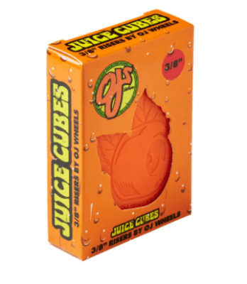 Risers Juice Cubes Orange 3/8 Risers Juice Cubes Orange 3/8