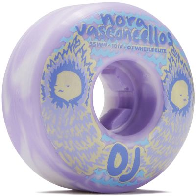 Ruedas OJ Nora Vasconcellos Elite Violet Swirl 101A 55MM Ez-Edge Ruedas OJ Nora Vasconcellos Elite Violet Swirl 101A 55MM Ez-Edge