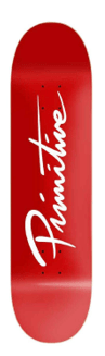 Tabla Primitive Logo Red 8,125 Tabla Primitive Logo Red 8,125
