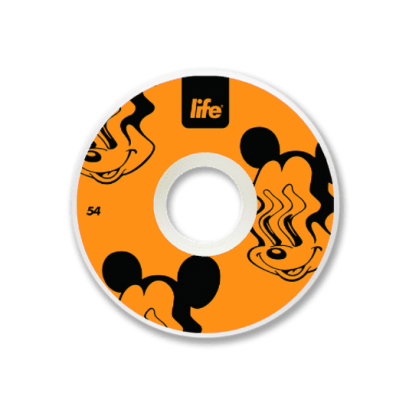 Ruedas Life Mickey Orange 54mm Ruedas Life Mickey Orange 54mm