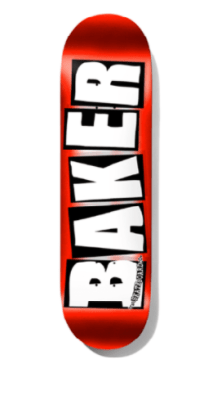 Deck Baker Logo Red Foil 8,25 Deck Baker Logo Red Foil 8,25