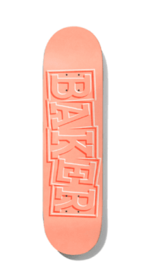 Deck Baker Riley Hawk Ribbon Peach 8,0 Deck Baker Riley Hawk Ribbon Peach 8,0