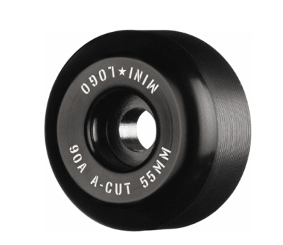 Ruedas Mini Logo A cut 55mm 90A Black Ruedas Mini Logo A cut 55mm 90A Black