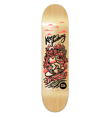 DECK BOWLPARK KEEP PUSHING 7,5 DECK BOWLPARK KEEP PUSHING 7,5