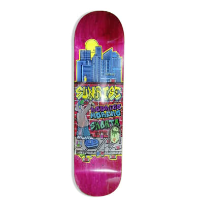 Deck Sunrise Pro Model Rodrigo Moreno Shorto 8,0 Cherry Deck Sunrise Pro Model Rodrigo Moreno Shorto 8,0 Cherry