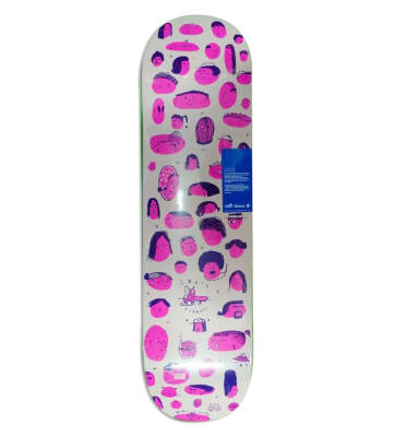 Tabla Skate For All Para Todos Pink 8,1 Tabla Skate For All Para Todos Pink 8,1