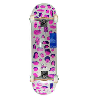Complete Skate For all Para Todos Pink 8,2 Complete Skate For all Para Todos Pink 8,2