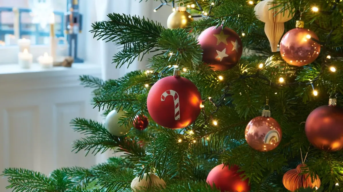 Bolas de cristal festivas
