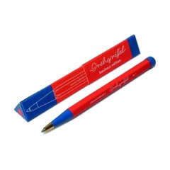 Bolígrafo Drehgriffel Nr. 1, Red/Royal Blue, Bauhaus Edition