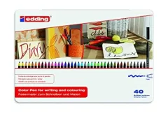 Set 40 marcadores fibra Edding E-1300 surtido
