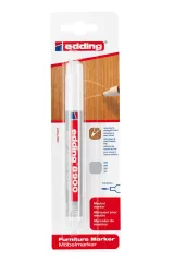 Marcador lacado para muebles Edding E-8900 Gris