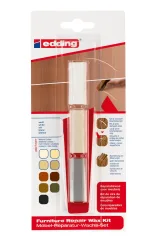 Cera reparadora muebles de madera Edding E-8901/3 madera Blanco