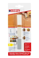Cera reparadora de pisos de madera Edding E-8902/3 Blanco