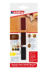 Cera reparadora de pisos de madera Edding E-8902/3 Caoba