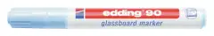 Marcador De Vidrio edding E-90 Blanco