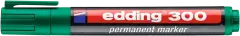 Marcador permanente edding E-300 Verde