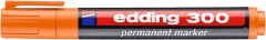 Marcador permanente edding E-300 Naranjo