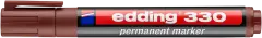 Marcador permanente edding 330 Café