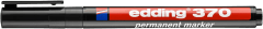 E-370 Marcador Permanente Negro Edding