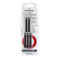 Blister de tinta Sheaffer Con 5 Cartuchos Azul Negro