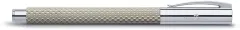 Pluma Faber Castell AMBITION OpArt White Sand M