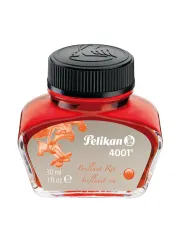 Tintero Pelikan 4001, 30 ML Color BRILLIANT RED