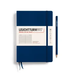 Libreta Leuchtturm1917 tapa dura A5 Li Navy