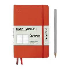 Libreta Leuchtturm1917 Outlines B6+ Papel Náutico