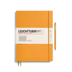 Cuaderno Leuchtturm1917 Master Slim A4 Cuadros, Rising Sun