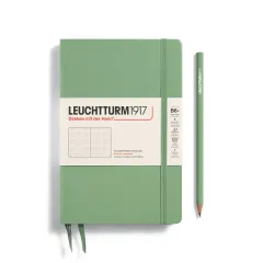 Libreta Leuchtturm1917 Tapa Dura B6+ 219P Puntos, Sage