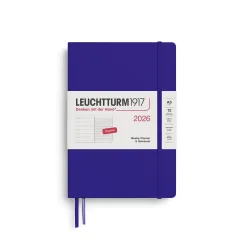 Agenda Leuchtturm1917 2026 Semanal & Libreta Mediana A5, Ink