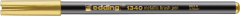 Marcador punta pincel Edding-1340 Oro