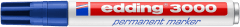 Marcador permanente edding e-3000 Azul