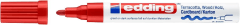Marcador Decorativo Edding E-4000 Rojo