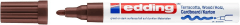 Marcador Decorativo Edding E-4000 Café