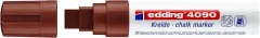 Marcador tiza Edding E-4090 Café
