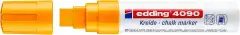 Marcador tiza Edding E-4090 Naranja Flúor
