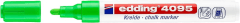 Marcador de tiza edding 4095 Verde Claro