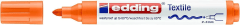 Marcador textil Edding E-4500 Naranja