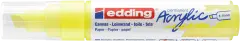 Marcador Acrílico trazo grueso Edding e-5000 Amarillo neón
