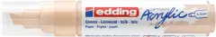 Marcador Acrílico trazo grueso Edding e-5000 beige
