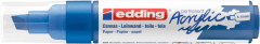 Marcador Acrílico trazo grueso Edding e-5000 Amarillo Azul