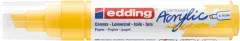 Marcador Acrílico trazo grueso Edding e-5000 Amarillo