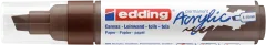 Marcador Acrílico trazo grueso Edding e-5000 Café