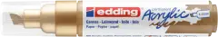 Marcador Acrílico trazo grueso Edding e-5000 Dorado
