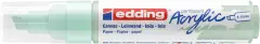 Marcador Acrílico trazo grueso Edding e-5000 Menta