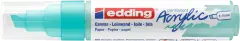 Marcador Acrílico trazo grueso Edding e-5000 Turquesa