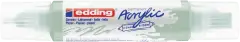 Marcador acrílico 3D edding 5400 punta doble Menta