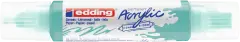 Marcador acrílico 3D edding 5400 punta doble Turquesa